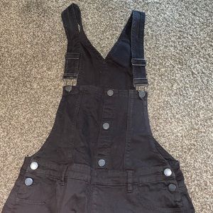 Black overalls